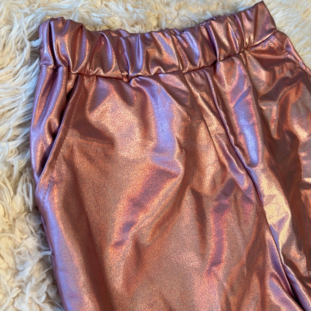 Shimmery jogger pants - Picture 4 of 8